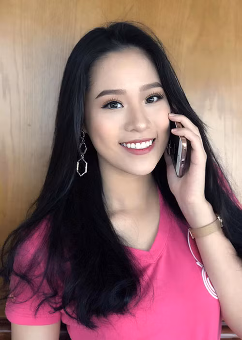 Sở hữu chiều cao 1m73, Bảo Châu có mơ ước trở thành một người mẫu trong tương lai.