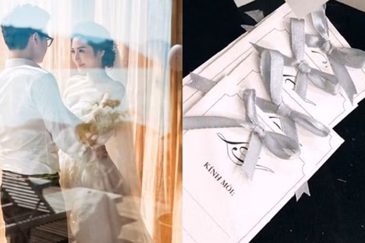 Những ngày gần đây, Tú Anh đã bắt đầu gửi thiệp mời đến những người thân thiết tham dự đám cưới của cô. Ảnh: Nguoiduatin