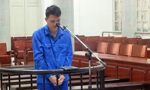 Bùi Văn Biên tại tòa.