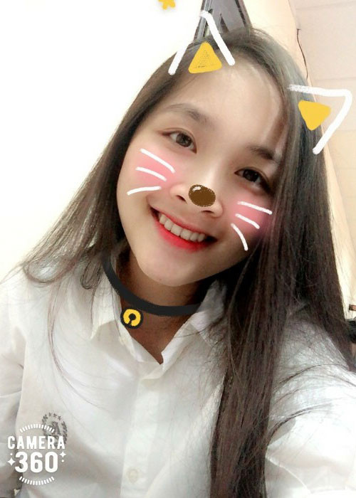 Khánh Linh sinh năm 1997, đến từ Hà Nội. Cô hiện là sinh viên ngành Kinh doanh Quốc tế tại Đại học Quốc gia Hà Nội. Ảnh: FBNV