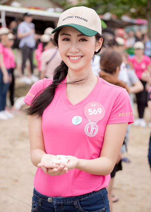 Tham gia cuộc thi nhan sắc mang tầm quốc gia, Ngọc Linh được đánh giá cao ngay từ khi ứng tuyển. Ảnh: BTC