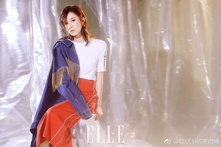 Xinh đẹp, nổi tiếng, Xa Thi Mạn hiện là quý cô độc thân đắt giá của làng giải trí Hoa ngữ. Ảnh: Weibo