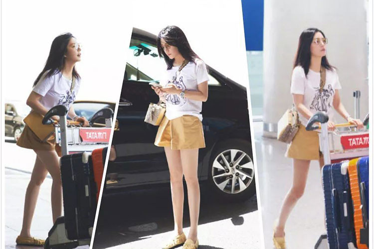 Thời gian gần đây, Triệu Vy giảm cân ngoạn mục khiến nhiều người ngỡ ngàng. Ảnh: Instagram