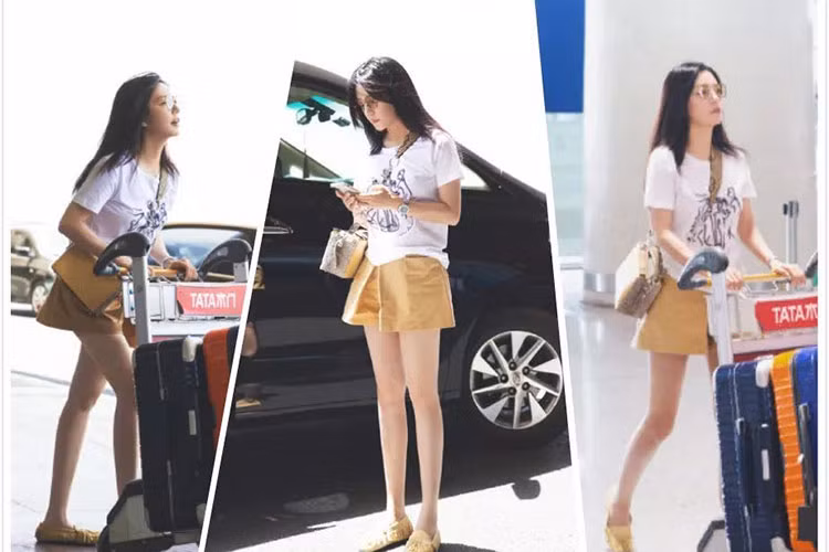 Thời gian gần đây, Triệu Vy giảm cân ngoạn mục khiến nhiều người ngỡ ngàng. Ảnh: Instagram