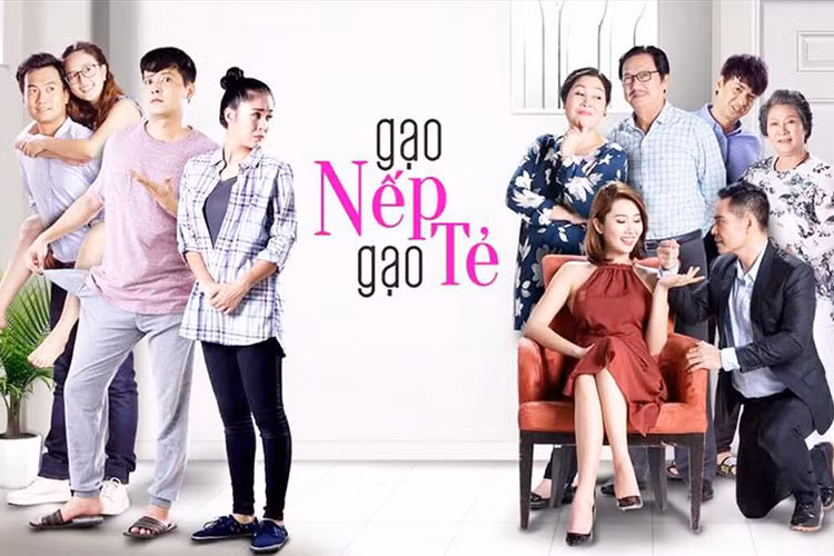 “ Gạo nếp gạo tẻ" được Việt khóa từ kịch bản gốc "Gia tộc họ Wang" (2013) của Hàn Quốc. Phiên bản Việt và phiên bản gốc đều khá thành công. Ảnh: Fanpage