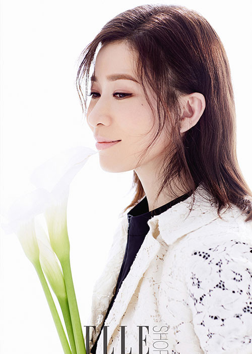 Trước khi đóng phim, Xa Thi Mạn từng đoạt danh hiệu á hậu cuộc thi Hoa hậu Hong Kong năm 1997. Ảnh: Weibo