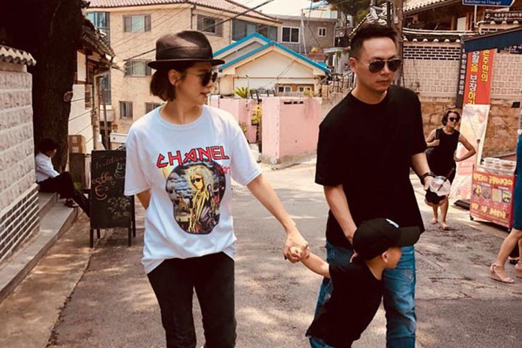 Nữ diễn viên đi sự kiện, đóng quảng cáo để hỗ trợ ông xã vấn đề tài chính.