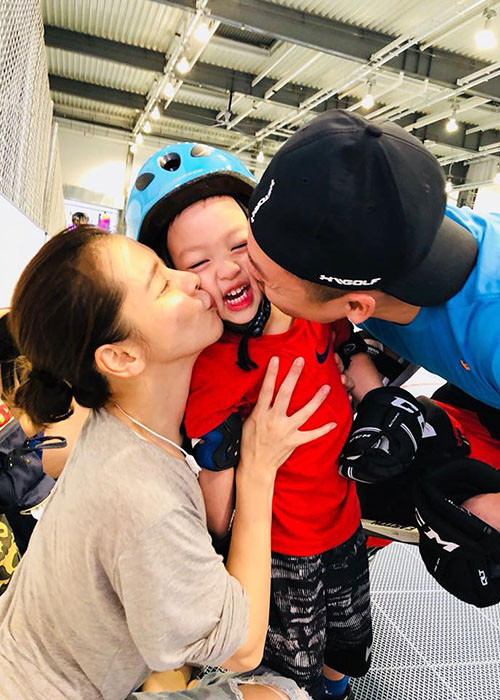 Trên trang cá nhân, nữ diễn viên thường xuyên khoe tổ ấm nhỏ hạnh phúc của mình.