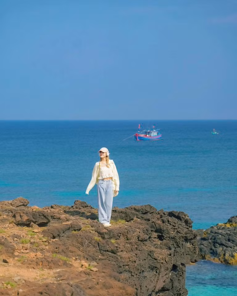 Đó là vẻ đẹp của thiên nhiên trong lành, của lòng người chân chất và của những khoảnh khắc bình yên hiếm có. Ảnh Chuyến đi của Tali