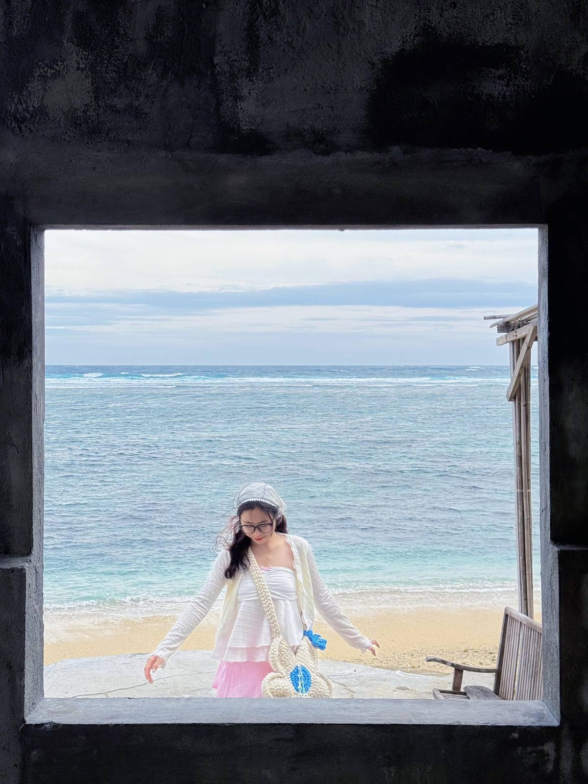 Biển ở Phú Quý không quá náo nhiệt nhưng mang vẻ đẹp dịu dàng.