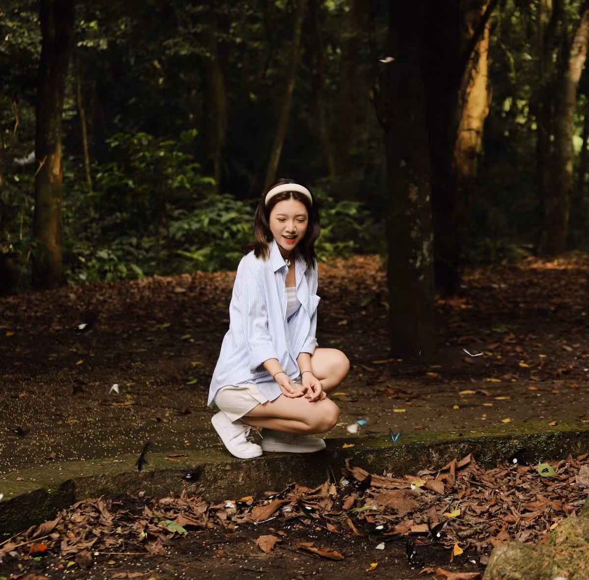 Mùa bướm ở Cúc Phương chỉ kéo dài khoảng 2-3 tuần, vì vậy, nếu muốn tận mắt chiêm ngưỡng cảnh tượng này, du khách nên đến vào cuối tháng 4 hoặc đầu tháng 5. Thời điểm lý tưởng để tham quan là vào sáng sớm hoặc sau cơn mưa, khi bướm thường bay nhiều và lượn quanh các cánh hoa, tạo nên những cảnh tượng tuyệt vời. Ảnh Check in Việt Nam