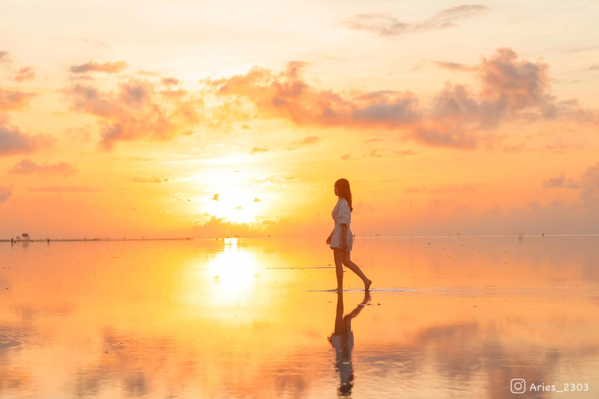 Một vài lưu ý để có trải nghiệm trọn vẹn: Thời điểm lý tưởng để đến đây là sáng sớm. Hãy xuất phát từ 3h - 4h sáng nếu đi từ thành phố Thái Bình. Ảnh Aries2303