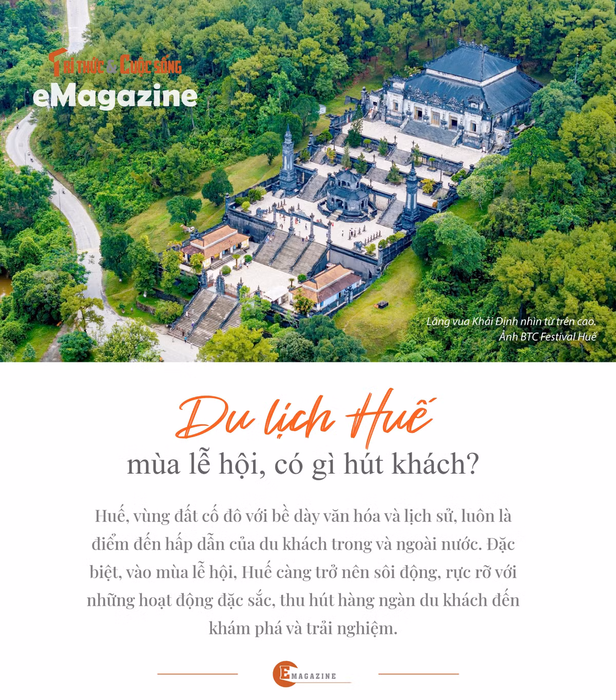 [e-Magazine] Du lich Hue mua le hoi, co gi hut khach?