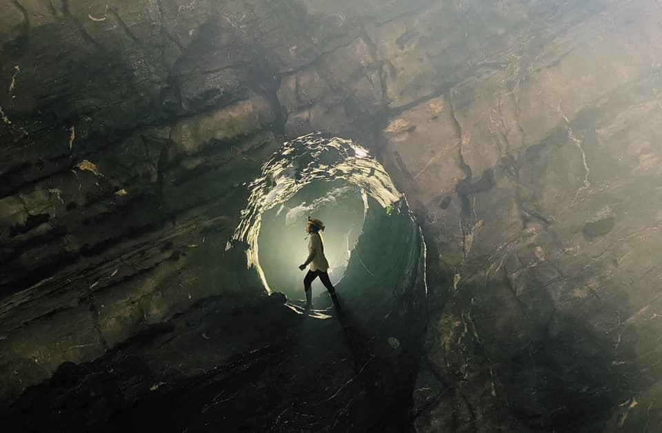 Những khu rừng nhỏ, hệ thực vật xanh tươi, thậm chí cả những đám mây bên trong hang khiến nơi đây giống như một thế giới nguyên thủy chưa từng bị con người tác động. Ảnh Internet