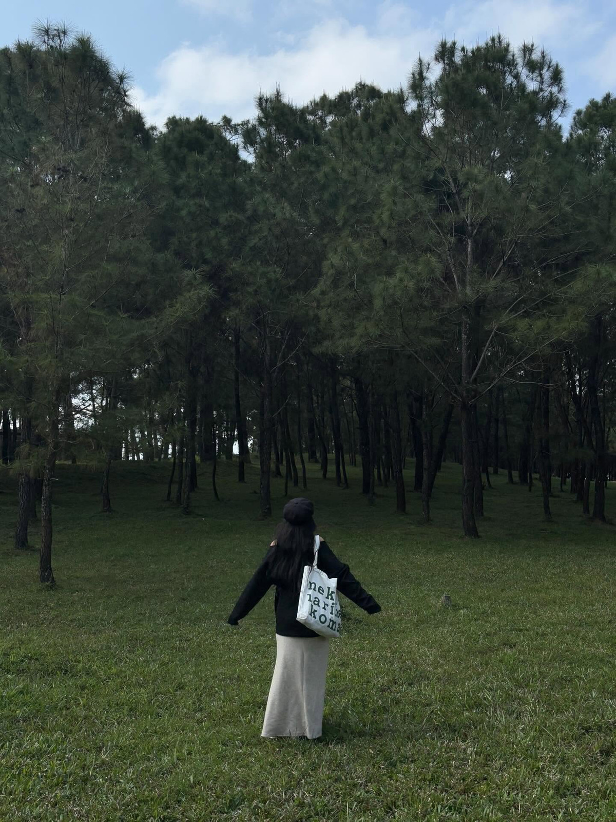 Không đông đúc như các địa điểm du lịch nổi tiếng khác, rừng thông lăng Gia Long là nơi dành cho những ai yêu thiên nhiên, thích sự tĩnh lặng và tìm về cảm giác bình yên. Ảnh babibooo_115