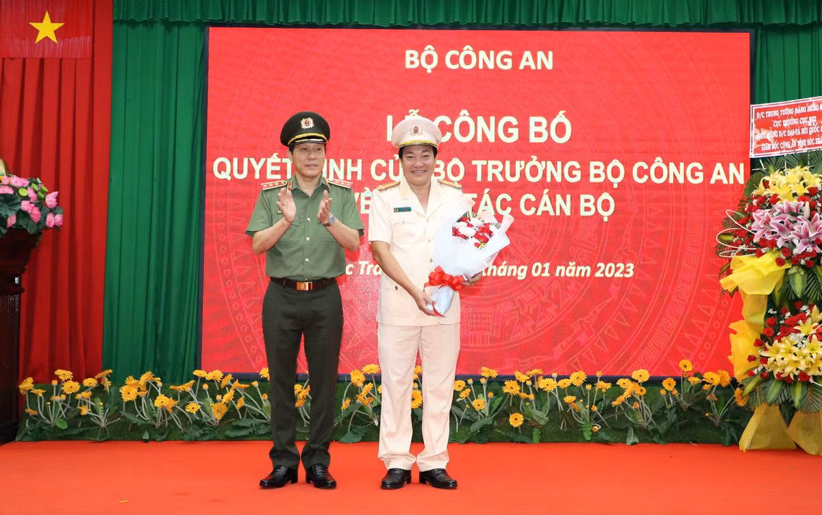 Chan dung tan Giam doc Cong an tinh Soc Trang Bui Quoc Khanh