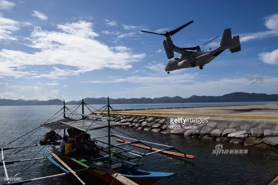 Cuộc tập trận lớn với sự tham gia của khoảng 5400 binh lính đến từ cả hai quốc gia, giảm 300 người so với cuộc tập trận Balikatan vào năm 2016. Nguồn ảnh: Gettyimg.