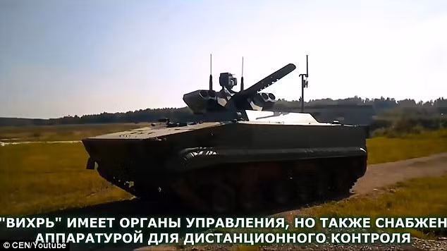 "Lanh xuong song" xe tang khong nguoi lai cua Nga-Hinh-2