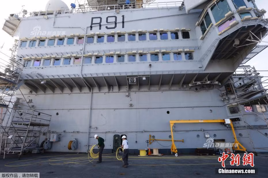 Quá trình nâng cấp dự kiến sẽ kéo dài 18 tháng, việc được thay lõi phản ứng hạt nhân sẽ cho phép con tàu này hoạt động thêm khoảng 20 năm nữa. Nguồn ảnh: Chinanews.