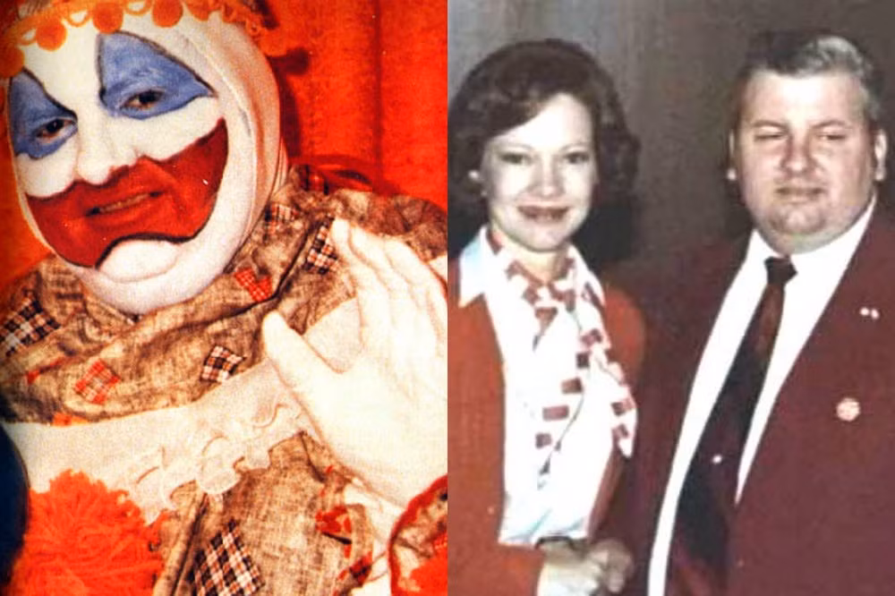 6. John Wayne Gacy (sát hại 33 người): Kẻ giết người này từng đóng vai một chú hề và còn từng chụp ảnh chung với Đệ nhất phu nhân Rosalynn Carter.