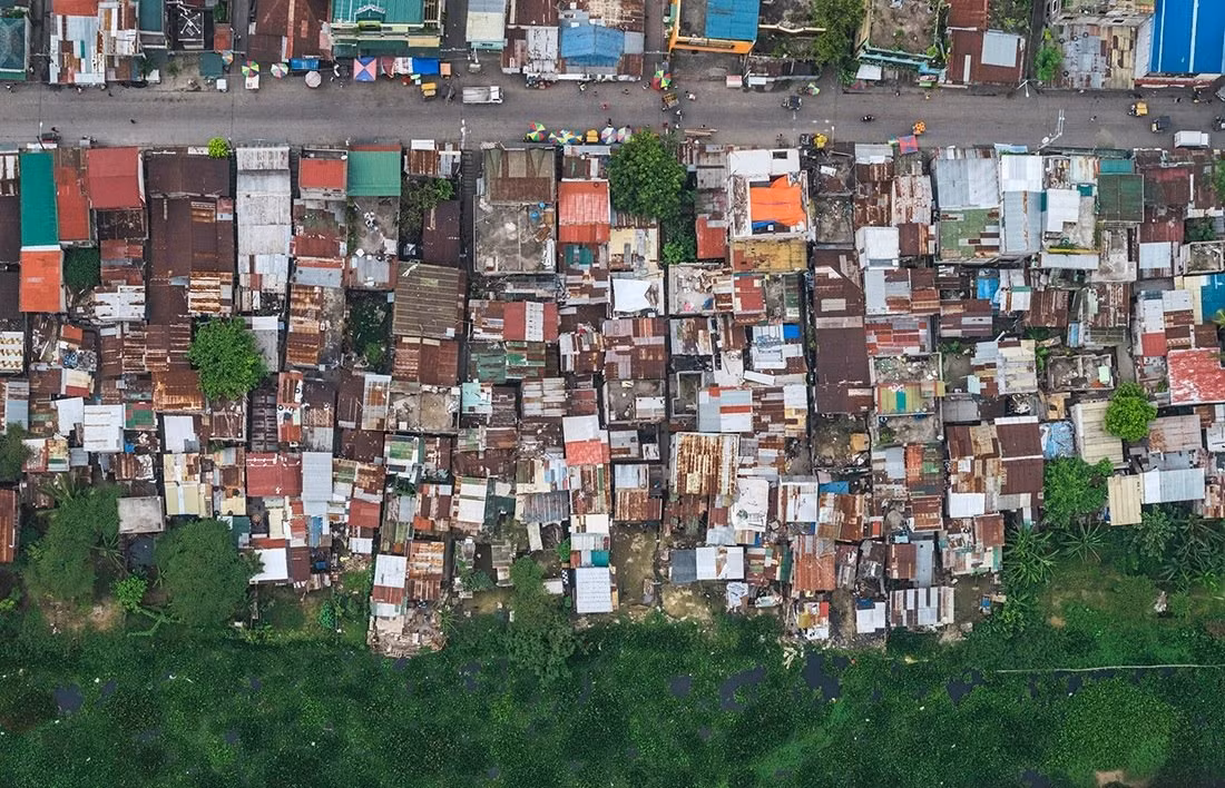 Lang hi vọng bộ ảnh của ông sẽ giúp các nhà chức trách có cái nhìn khác hơn về vấn đề quá tải dân số ở Manila. (Nguồn: BI)