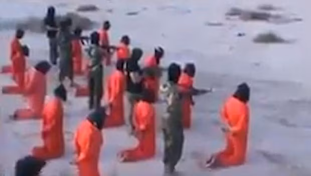 Kinh hoang canh 20 linh IS bi xu ban hang loat o Libya