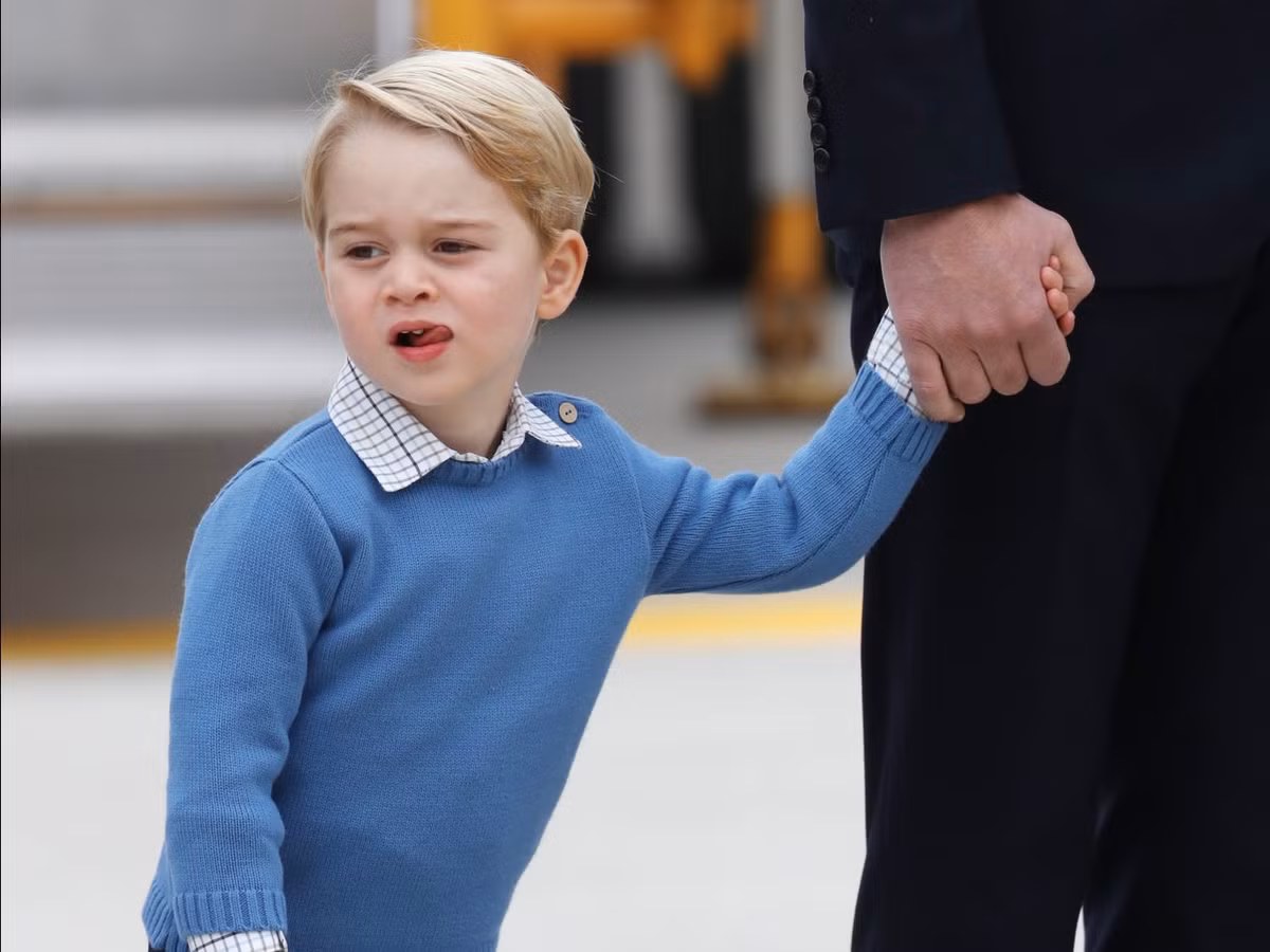 Ảnh Hoàng tử George lần đầu tiên tới thăm Canada vào tháng 9/2016.