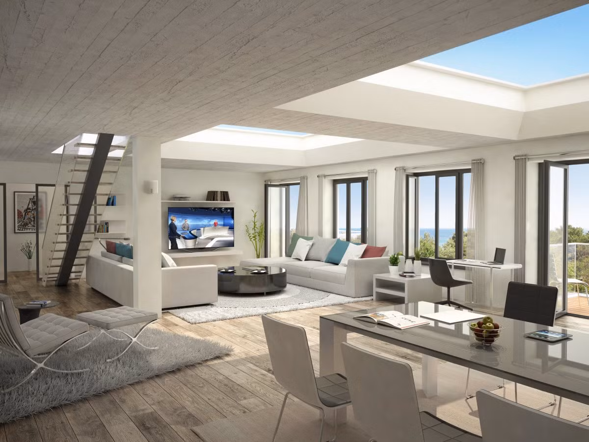 Những căn hộ penthouse như trong hình thường có giá cao hơn nhiều. Ảnh: Business Insider