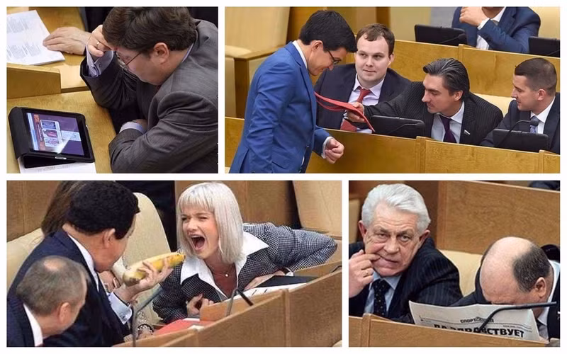 Nhung canh hai huoc trong Ha vien Nga