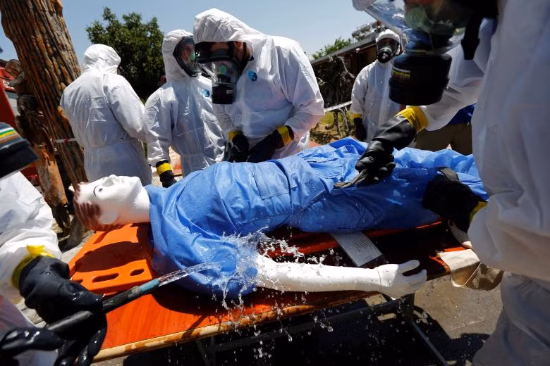 Các bác sĩ Syria hy vọng khóa học kéo dài một tuần ở miền Nam Thổ Nhĩ Kỳ do Tổ chức Y tế Thế giới tổ chức sẽ giúp họ chuẩn bị và điều trị tốt hơn cho các nạn nhân của cuộc tấn công trong tương lai.