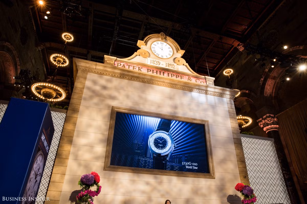 Triển lãm đồng hồ đẳng cấp này nằm ở Cipriani ở Midtown Manhattan, trong một tòa nhà từng là ngân hàng. Ảnh: BI.
