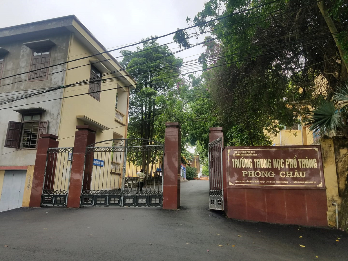 Tin don nam sinh khien 4 nu sinh mang thai: So GDDT Phu Tho bao cao gi?