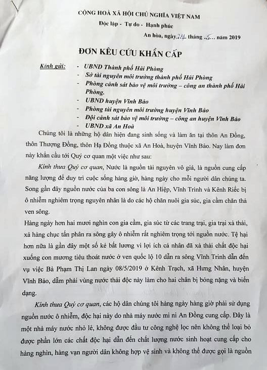 Muong nuoc chat thai doc hai o Hai Phong: Dan keu cuu!-Hinh-4