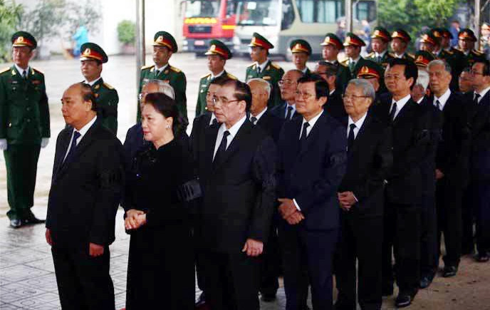 Xuc dong loi tien biet cua lanh dao Dang, Nha nuoc trong so tang Dai tuong Le Duc Anh-Hinh-6