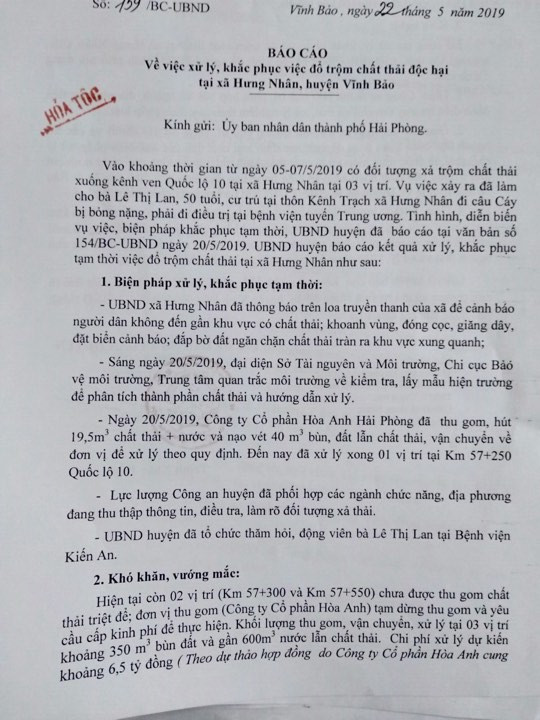 Muong nuoc chat thai doc hai o Hai Phong: Cong an dang dieu tra-Hinh-6