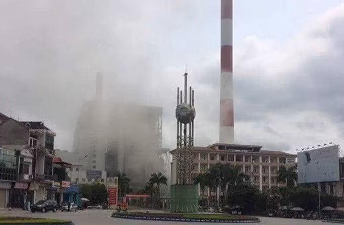 Tro bui phat tan tai Nha may Nhiet dien Uong Bi: Cong ty tiet lo nguyen nhan su co?