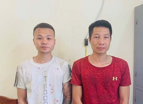 Bat hai doi tuong con do dam thung dui canh sat hinh su Thanh Hoa