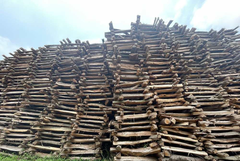 “Củi phơi ở đây của một số hộ trong làng nghề gốm Phù Lãng. Chúng tôi không đồng ý cho hành vi lấn chiếm đường đê để phơi củi kiểu này, rất nguy hiểm. Trường hợp chẳng may đống củi đổ bị đổ, đè trúng ai đó đi ngang qua thì ai sẽ chịu trách nhiệm?”, anh Nguyễn B. người dân địa phương bức xúc nói.