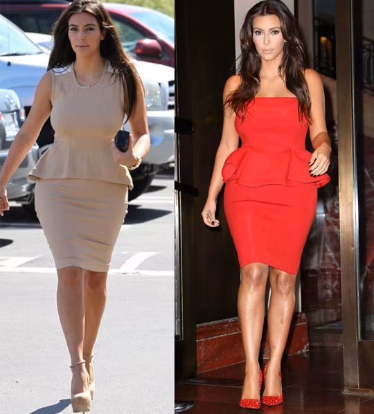 Khi mặc váy này, điểm xòe của váy sẽ giúp phân tán ánh nhìn của người đối diện đến vòng 3 quá khổ của bạn.