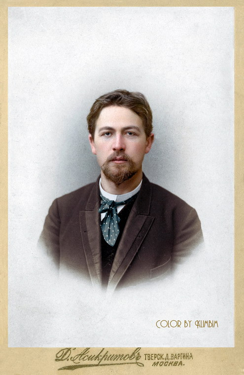 Chân dung nhà văn Nga Anton Chekhov.