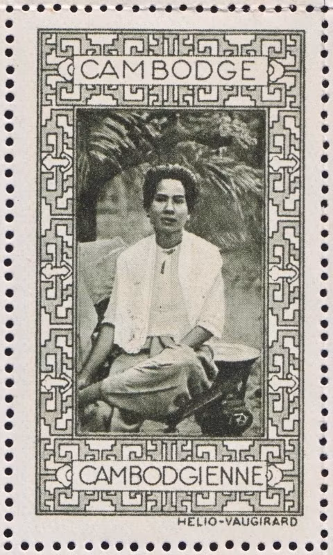 Chân dung một phụ nữ Phnom Penh.