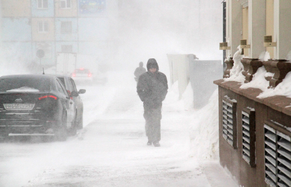 Nơi có nhiều gió nhất tại Nga là ở Chukotka.