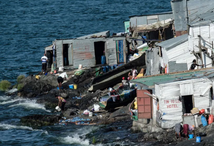 Không gian là thứ xa xỉ trên hòn đảo nhỏ bé này.