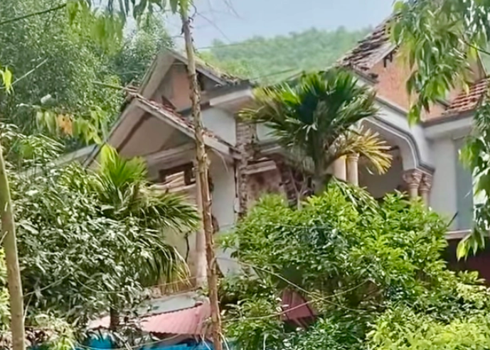 No lon tai mot nha dan o Thai Nguyen khien 4 nguoi thuong vong