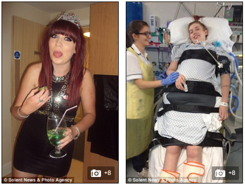 Khi 19 tuổi, Jemma Pressman, sống tại Hampshire (Mỹ) hoàn toàn khỏe mạnh trước khi bị bệnh và có các triệu chứng cứng cổ và chếnh choáng tương tự như bị cảm cúm. Các bác sĩ chẩn đoán cô bị quai bị và để Jemma điều trị tại nhà. Thế nhưng, các triệu chứng của Jemma ngày càng nghiêm trọng khiến cô phải vào viện cấp cứu trong tình trạng hôn mê. Jemma sau đó được chẩn đoán mắc viêm não Y - một dạng viêm màng não hiếm gặp và nguy hiểm nhất.