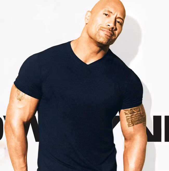 Dwayne ‘The Rock’ Johnson từng giành 17 chức vô địch đấu vật WWE, nhờ đam mê nghề diễn, anh đã chuyển hướng và nổi tiếng ở Hollywood nhờ những vai diễn trong Fast And Furious, Hercules, G.I Joe 2: Retaliation... (Ảnh: Fanpop)