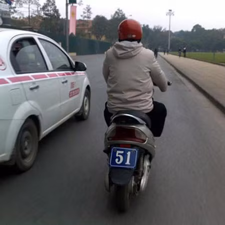 Số xe hay số nhà?