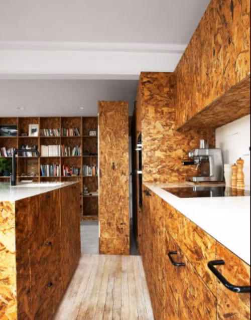 Phòng bếp có thể kiêm luôn cả phòng đọc sách.