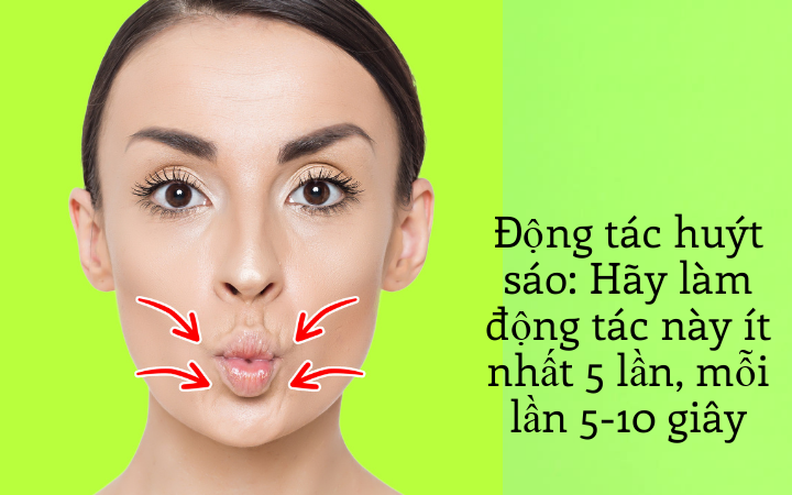 3. Động tác huýt sáo