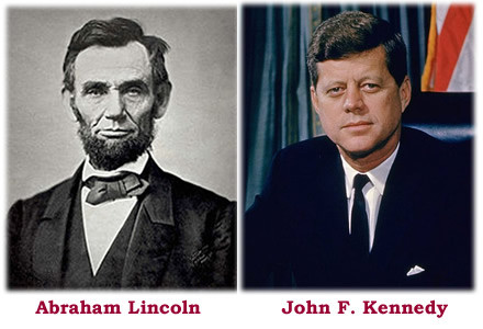 Ông Kennedy và Lincoln tiếp tục có sự trùng hợp đến khó tin về năm đắc cử Tổng thống Mỹ. Trong khi ông Lincoln đắc cử Tổng thống Mỹ năm 1860 thì ông Kennedy giành chiến thắng trong cuộc bầu cử Tổng thống Mỹ năm 1960.